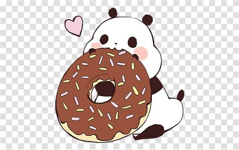 Panda Cute Kawaii Donut Freetoedit Donut Kawaii Pandas Pastry Dessert