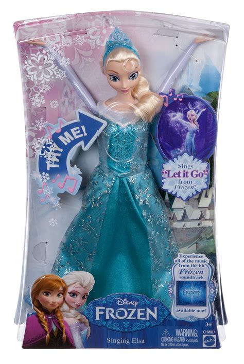 Amazon Com Disney Frozen Singing Elsa Doll Toys Games