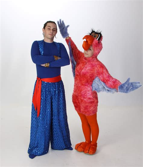 Genie And Iago Costumes Aladdin Junior Rental From 39 53 Per Costume