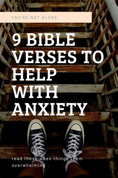 9 Bible Verses To Help With Anxiety 4 Hats And Frugal