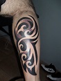 26 Fascinating Tribal Leg Tattoos | Only Tribal