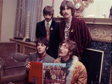 Flashback The Beatles Sgt Pepper Album Cover Shoot Wrsr Fm