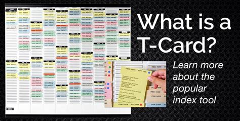 What Is A T Card Learning More About The Popular Index Card