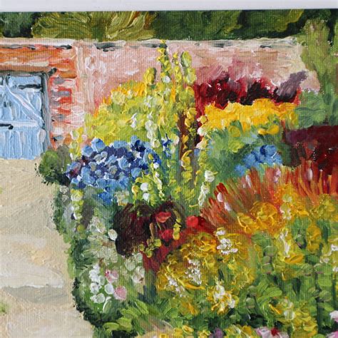 The Secret Garden Original Oil Painting Rebecca Jayne