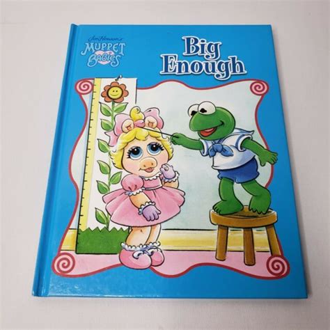 Jim Hensons Muppet Babies Big Enough My First Book Club Book 2004 Ebay