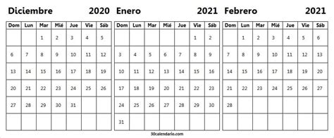Además encuentra el horario de la salida y puesta de sol para cada día en el calendario. Calendario Diciembre 2020 a Febrero 2021 Excel ...