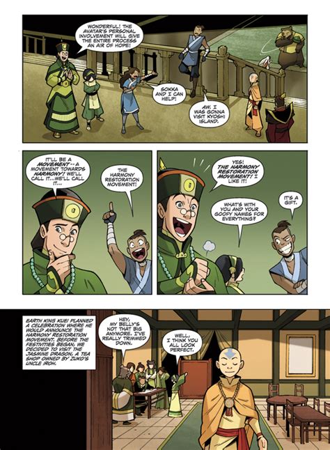 The last airbender comics are visual publications that depict events and situations unseen during the series' run. 'Avatar The Last Airbender' Comic Book Sequel - 6 Page ...