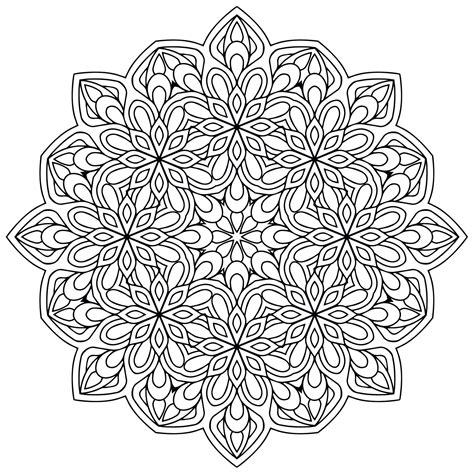 Best Ideas For Coloring Mandala Dessin