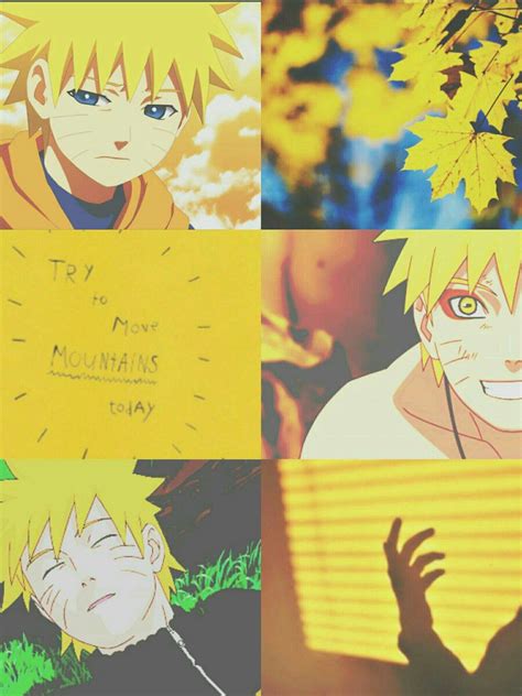 Yellow Anime Wallpaper Naruto Yellow Aesthetic Anime