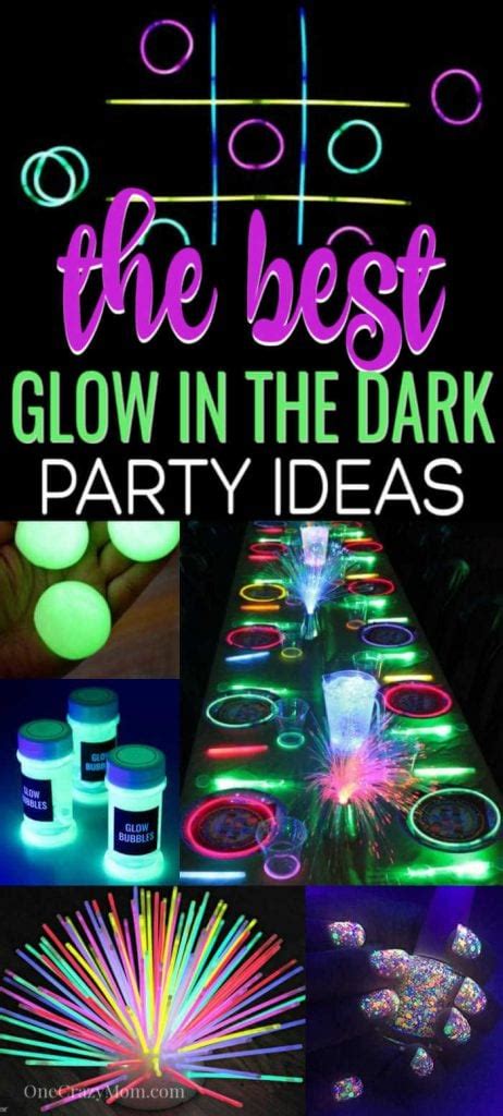 Glow In The Dark Party Ideas 20 Glow In The Dark Birthday Party Ideas