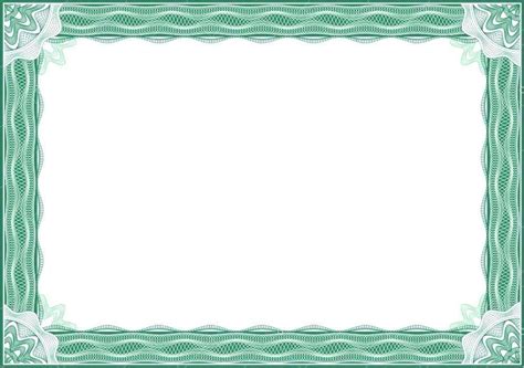 Printable Borders For Certificates Lawpcdrink