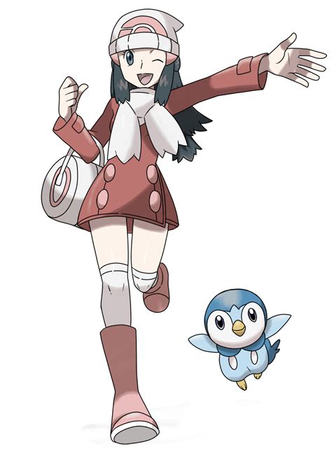 Dawn And Piplup Pokemon And 3 More Drawn By Mose0 Danbooru