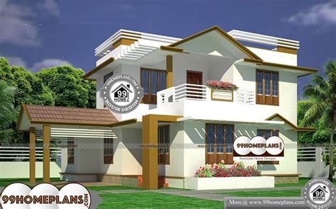 Veedu Design Kerala 2015 With Double Floor Simple And Cute Home Plans