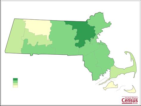 Massachusetts County Population Map Free Download
