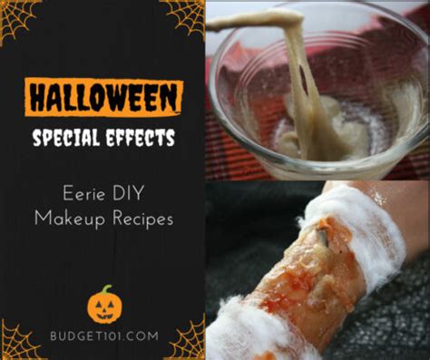 Make Your Own Halloween Make Up And Special Effects