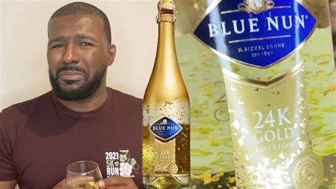 Blue Nun 24k Gold Edition Sparkling Champagne Review Youtube