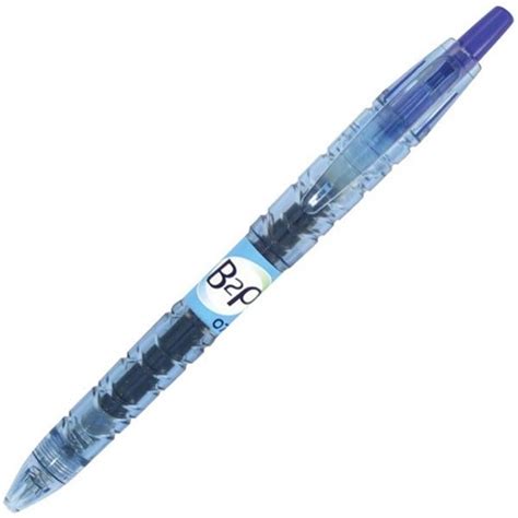 Pilot Begreen B2p Blue Rollerball Pen 07mm Fine Tip Officemax Nz