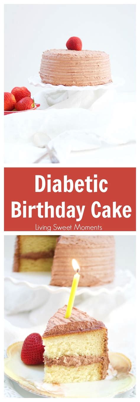 Slice a few fresh strawberries for garnish refrigerate overnight or at least 4 hours before serving. Delicious Diabetic Birthday Cake | Recipe | Diabetic ...