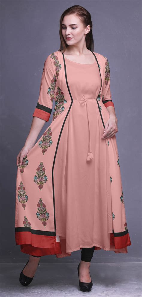 Bimba Printed Women Anarkali Dresses Sleeveless Long