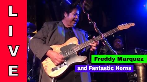 Freddy Marquez With Big Horn Section 2014 Calis Open Jam Youtube