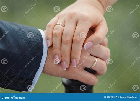 Married Couple Holding Hands Stock Image Image Of Amour Marriage 62898487