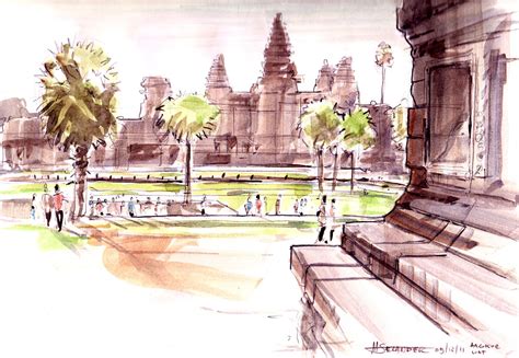 Drawing 1 Drawings Angkor Wat Angkor