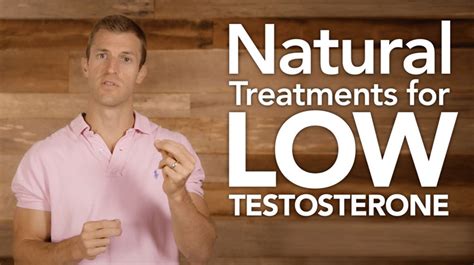 5 proven ways to treat low testosterone naturally