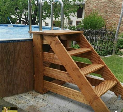 25 How To Build Above Ground Swimming Pool Steps For Decorating Ideas