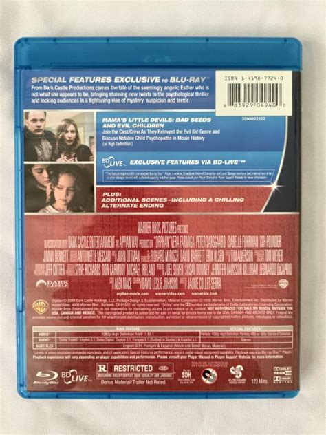 Orphan Blu Ray Movie Tv Home Appliances Tv Entertainment Blu Ray Media Players On Carousell