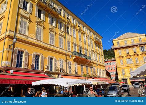 Old City Nice France Editorial Stock Image Image Of Legend 88490794