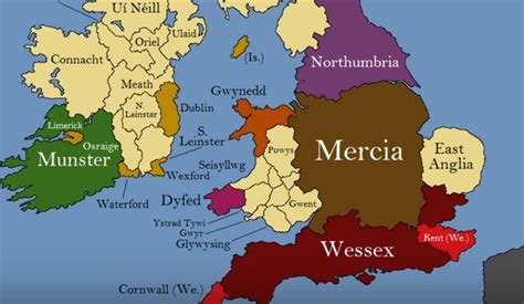 How The Borders Of The British Isles Changed During The Middle Ages