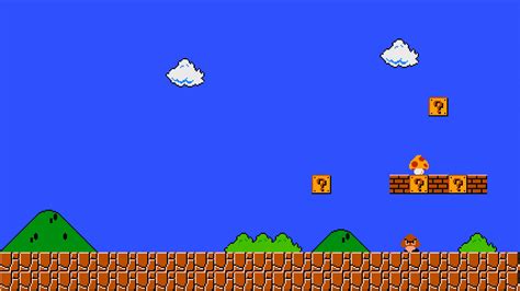 Super Mario Hd Backgrounds Pixelstalk Net Gambaran
