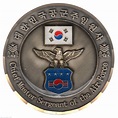 ROKAF Chief Master Sergeant 2012, military Challenge coin - coreea (Sud ...