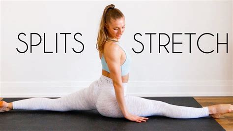 15 Min Stretch For Splits Front Splits Flexibility Routine Youtube Splits Stretches