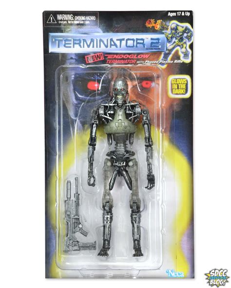 Neca Terminator 2 Kenner Endoglow Endoskeleton Action Figure The