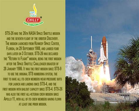 Sts 26 Was The 26th Nasa Space Shuttle Mission The Mission Launched
