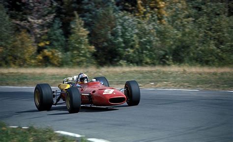 Chris Amon Ferrari 31267 1967 Us Grand Prix Watkins Glen Formule