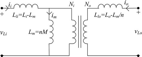 Equivalent Circuit Transformer Model T‐model Of Coupled Inductor Download Scientific Diagram