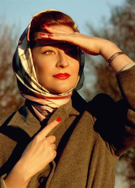 How To Wear Hijab How To Wear Scarves Head Scarf Styles Hair Styles 1950s Fashion Vintage