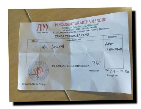 Expedisi Cepat Pengiriman Barang Dari Makassar Ke Bau Bau Sandal Sancu