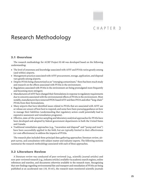 While writing research papers, excellent papers focus a great deal on the methodology. Chapter 3 - Research Methodology | Use and Potential ...