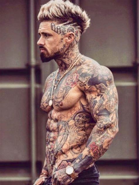 hot guys tattoos body art tattoos sleeve tattoos mens body tattoos hals tattoo mann tattoo
