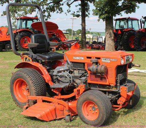Kubota B7100 Mfwd Utility Tractor In Edmond Ok Item H5803 Sold
