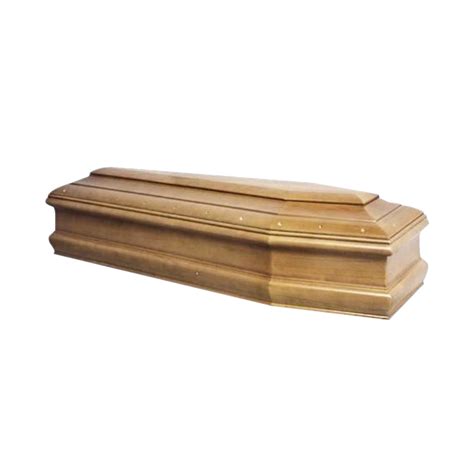 Europe Italian Style Solid Wooden Coffin Funeral Solid Wood Burial