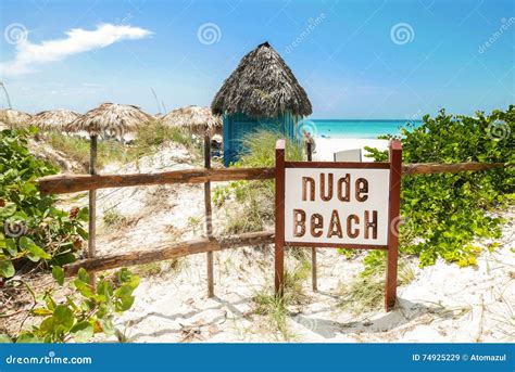 Nude Beach Sign Stock Image Image Of Message Ocean Free Download Nude Photo Gallery