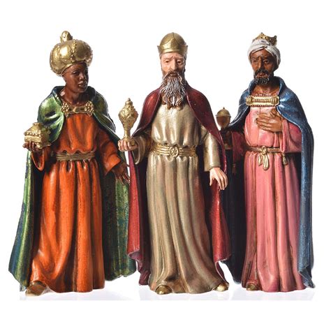 Reyes Magos Para Belén De 12 Cm 3 Figuras Tres Reyes Magos Magos De