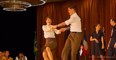 The International Lindy Hop Championship Looked And Sounded Like A Step