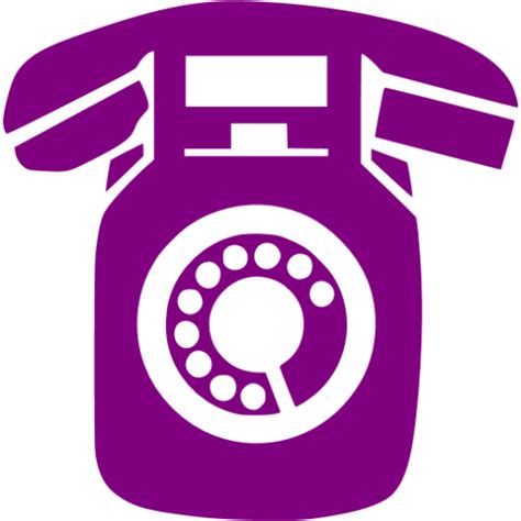 Purple Phone 64 Icon Free Purple Phone Icons