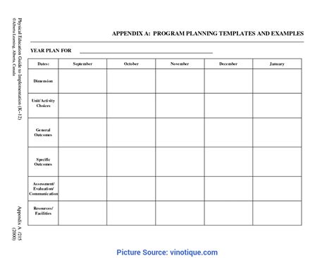 Typical Preschool Lesson Plan Templates Blank Best Photos Of Free