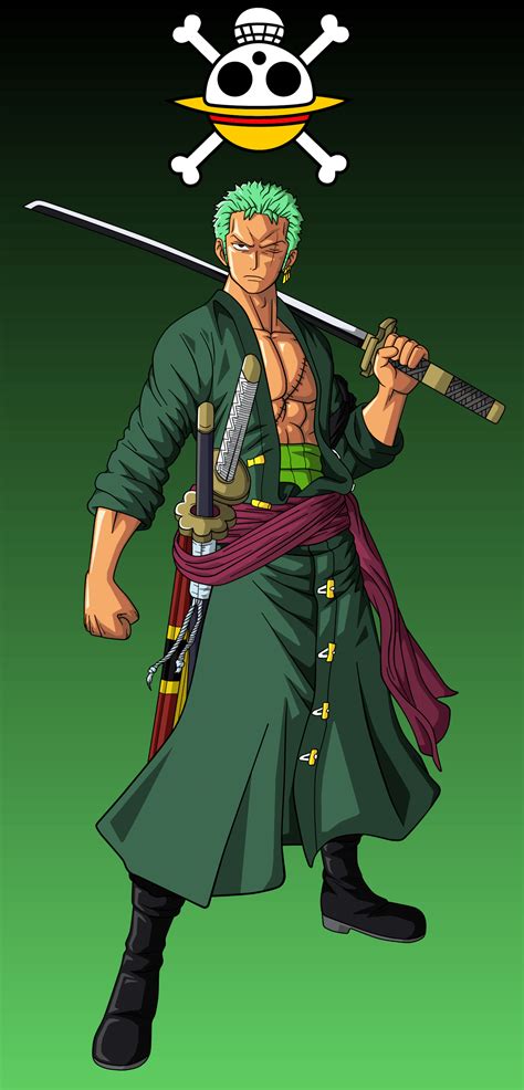 In the story, zoro is the first to join monkey d. Zoro One Piece Phone Wallpapers - Wallpaper Cave